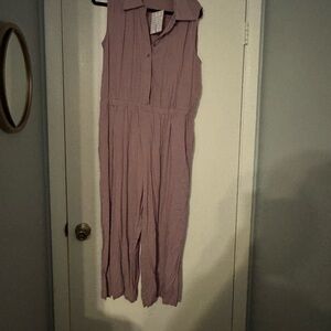 Sleeveless Lavender Jumpsuit